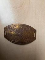 Rijwielplaatje 1934 1935 rijwielbelasting, Ophalen of Verzenden, Overige materialen