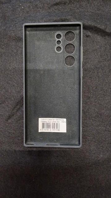 Samsung Galaxy S22 Ultra 5G Hybrid Case - Donker beschikbaar voor biedingen