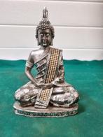 boeddha thaise zilverkleurig hout, Ophalen of Verzenden