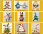 konijn konijntje Difrax, Kinderen en Baby's, Speelgoed | Knuffels en Pluche, Konijn, Zo goed als nieuw, Ophalen