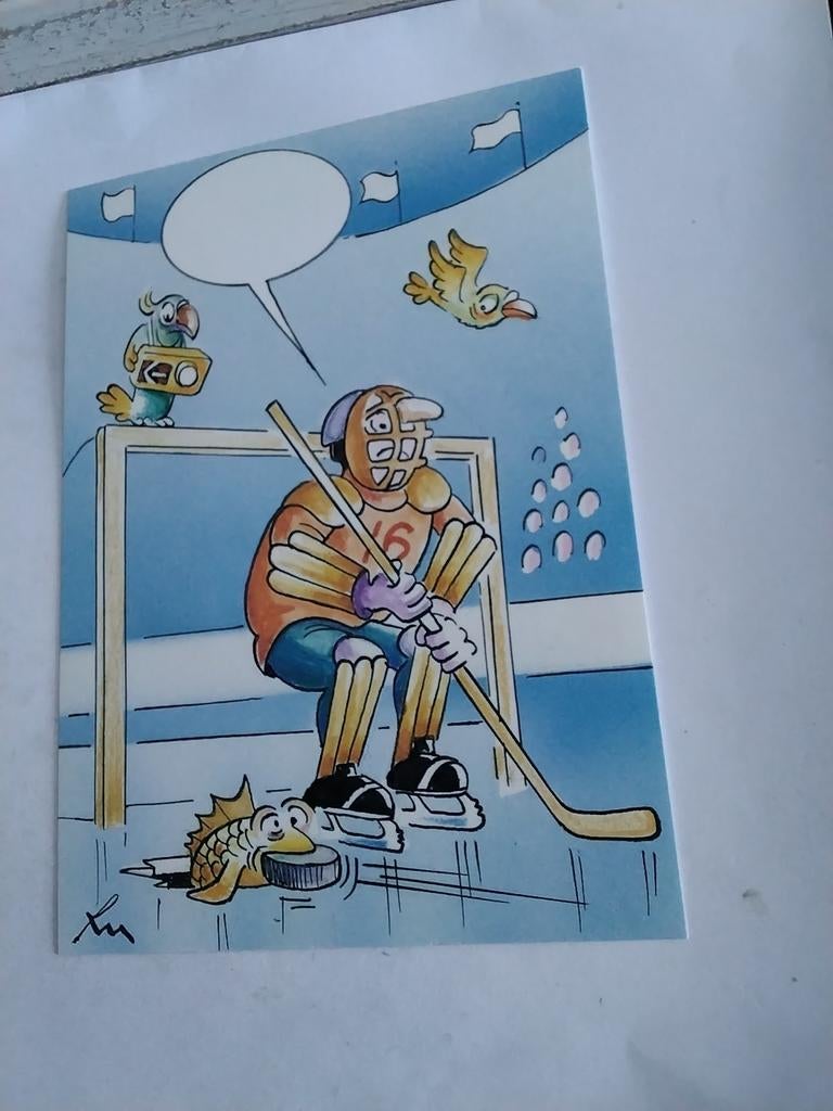 PTT POST. NEDERLANDSE. IJSHOCKEY BOND, Ophalen of Verzenden