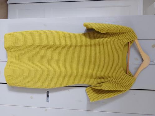 Jurk van Kyra&Ko maat L,  z.g.a.n., Kleding | Dames, Jurken, Zo goed als nieuw, Maat 42/44 (L), Geel, Boven de knie, Ophalen