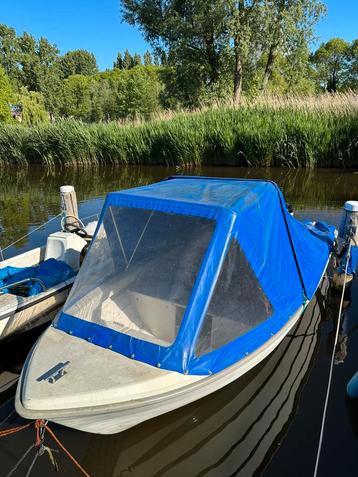 Consoleboot visboot sloep mercury 9.9 4 takt elektrische beschikbaar voor biedingen