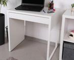 Micke bureau ikea - wit, Huis en Inrichting, Bureaus, Ophalen, Zo goed als nieuw, Bureau