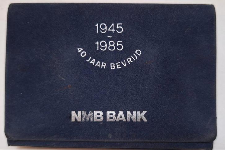 NMB Bank Herdenkingspenning 1945-1985, Postzegels en Munten, Munten en Bankbiljetten | Toebehoren, Verzamelmap, Ophalen of Verzenden