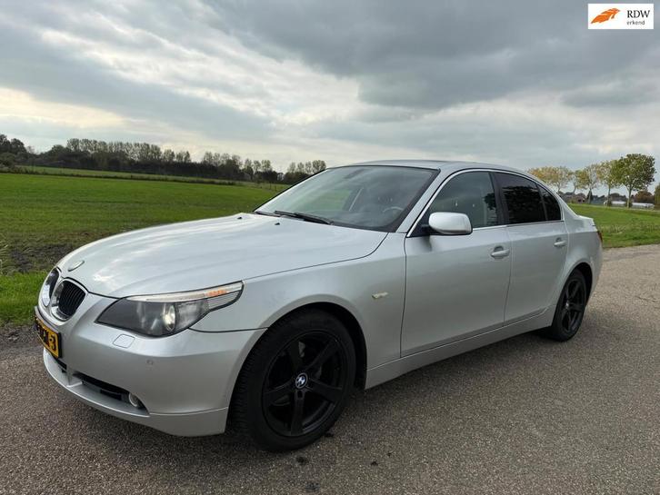 BMW 5-serie 525i Executive Head Up/ leder/ Cruise/Navi, Auto's, BMW, Bedrijf, Te koop, 5-Serie, ABS, Airconditioning, Boordcomputer