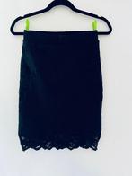 nette zwarte rok met kant maat S van H&M, Zwart, Ophalen of Verzenden, Zo goed als nieuw, Maat 36 (S)