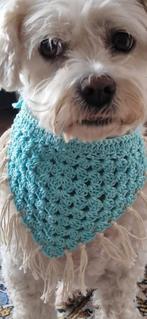 Ibiza Boho Chique style handgemaakt  honden sjaaltje, Dieren en Toebehoren, Ophalen of Verzenden, Nieuw