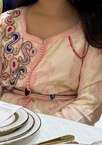 Takchita Kaftan Meisje 12-15j, Handgemaakt, Kleding | Dames, Ophalen of Verzenden, Zo goed als nieuw, Maat 36 (S), Roze