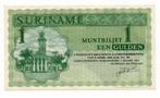 Suriname 1 gulden 1965 - 035, Postzegels en Munten, Bankbiljetten | Amerika, Verzenden, Zuid-Amerika, Los biljet