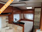 Hobby Excellent 410 SFE Lengtebed Zit Tent Toilet, Caravans en Kamperen, Hobby, Bedrijf, Treinzit, 4 tot 5 meter