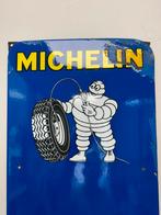 MICHELIN emaille reclamebord, Verzamelen, Merken en Reclamevoorwerpen, Reclamebord, Gebruikt, ., Ophalen of Verzenden