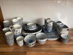 Riverdale wit blauw servies, Huis en Inrichting, Keuken | Servies, Ophalen, Overige stijlen, Porselein, Schaal of Schalen