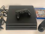 Ps4 Pro 1TB, controller, oplader, games, Spelcomputers en Games, Spelcomputers | Sony PlayStation 4, Met games, Ophalen of Verzenden