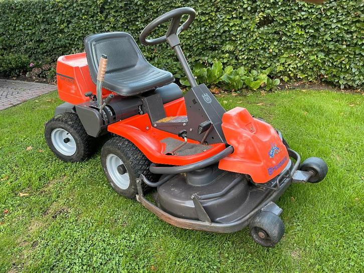 Husqvarna Rider 13 BioClip zitmaaier, Tuin en Terras, Zitmaaiers, Gebruikt, 90 tot 120 cm, Elektrische starter, Mulchfunctie, Ophalen