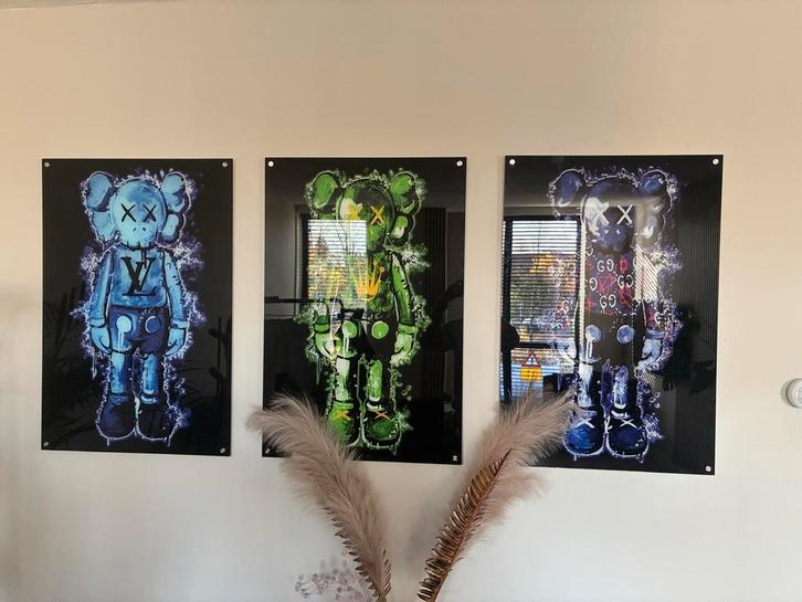 Glassschilderij fashion wallfield, Antiek en Kunst, Kunst | Schilderijen | Modern, Ophalen