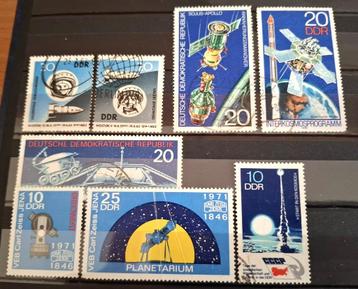 Postzegels ruimtevaart DDR beschikbaar voor biedingen