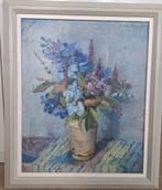 klassiek schilderij met bloemen in mooie lijst, Antiek en Kunst, Kunst | Schilderijen | Klassiek, Ophalen