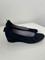 Donkerblauwe suede schoenen, maat 41, merk Mauro Teci, Ophalen of Verzenden, Zo goed als nieuw, Blauw