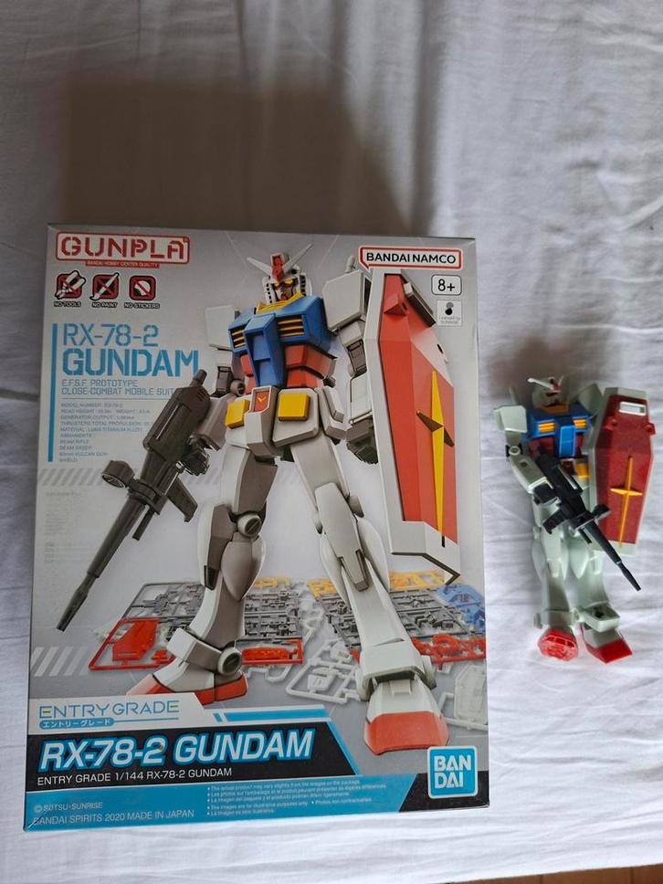 Bandai RX-78-2 Gundam Close Combat Mobile suit, Kinderen en Baby's, Speelgoed | Overig, Zo goed als nieuw, Jongen, Ophalen of Verzenden