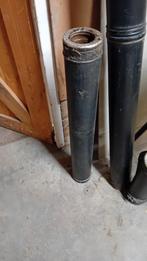 Kachelpijp, 3 x 1 meter en T stuk. Buiten 130mm binnen 80mm, Ophalen, Zo goed als nieuw, Hout, Houtkachel