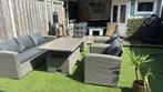 Complete tuinset + extra verstelbare stoel, Tuin en Terras, Tuinsets en Loungesets, Ophalen, 6 zitplaatsen, Zo goed als nieuw