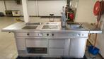 Lohberger Horeca eiland inductie rvs fornuis, Ophalen, 60 cm of meer, Inductie, Vrijstaand