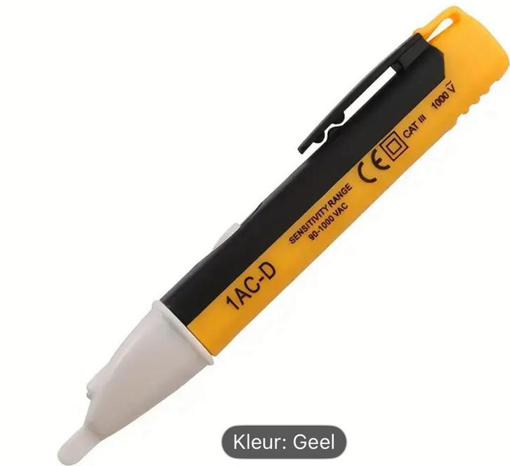 Spanningtester Pen 90-1000V, Doe-het-zelf en Verbouw, Bouwverlichting, Nieuw, Minder dan 50 watt, Ophalen of Verzenden