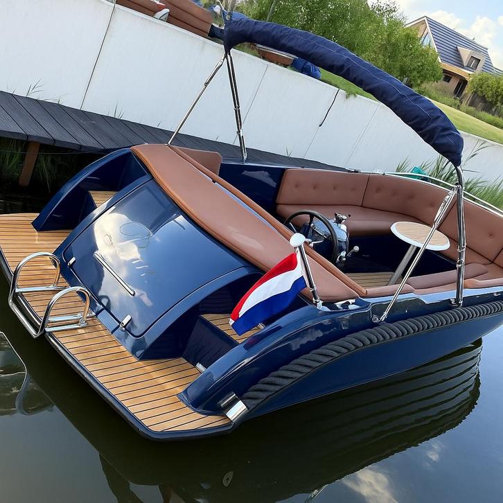 Beauty 630 tender + 30 pk tohatsu, Watersport en Boten, Sloepen, Gebruikt, 10 tot 30 pk, 6 meter of meer, Buitenboordmotor, Benzine