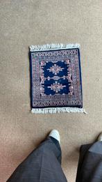 Handgeknoopt Perzisch tapijt kleed, klein,  45 x 50cm, Antiek en Kunst, Antiek | Kleden en Textiel, Ophalen