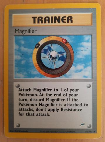 TRAINER - 101/105  - POKÉMON KAART  beschikbaar voor biedingen