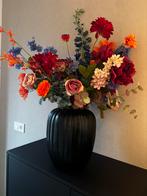 Bombyxx Vaas met Kunstbloemen, Huis en Inrichting, Woonaccessoires | Vazen, Ophalen, Overige materialen, Zwart, Zo goed als nieuw