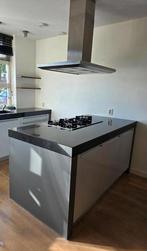 Aanrecht blad natuursteen,  kookeiland, Ophalen of Verzenden, Zo goed als nieuw, Zwart