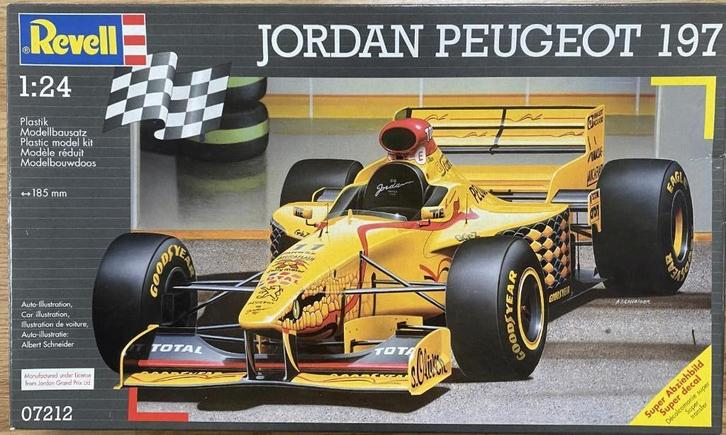 Jordan Peugeot 197 Schaal 1:24, Hobby en Vrije tijd, Modelbouw | Auto's en Voertuigen, Nieuw, Auto, Groter dan 1:32, Revell, Ophalen of Verzenden