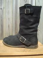 Stoere zwarte leren laarzen Visions schuurman schoenen 39 !, Kleding | Dames, Hoge laarzen, Zwart, Ophalen of Verzenden, Zo goed als nieuw