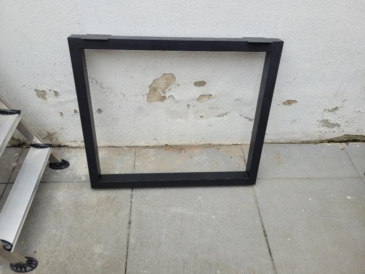 Tafelonderstel/Tafelpoten U poot metaal eettafel/bureau, Huis en Inrichting, Tafelonderdelen, 50 tot 100 cm, 50 tot 100 cm, Rechthoekig