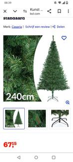 Kerstboom +versiering, Diversen, Kerst, Ophalen, Gebruikt