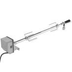 NIEUW | BBQ Draaispit met professionele motor staal 900 mm, Verzenden, Nieuw