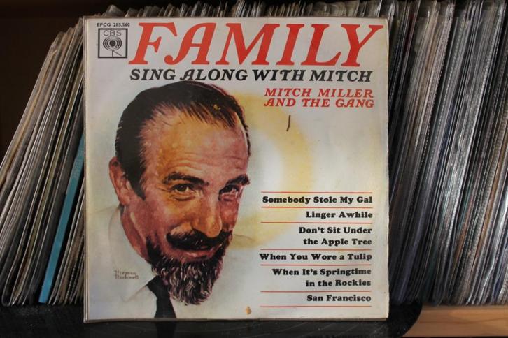 7" Single Mitch Miller and The Gang - Family Sing Along, Cd's en Dvd's, Vinyl Singles, Gebruikt, Single, Pop, 7 inch, Ophalen of Verzenden