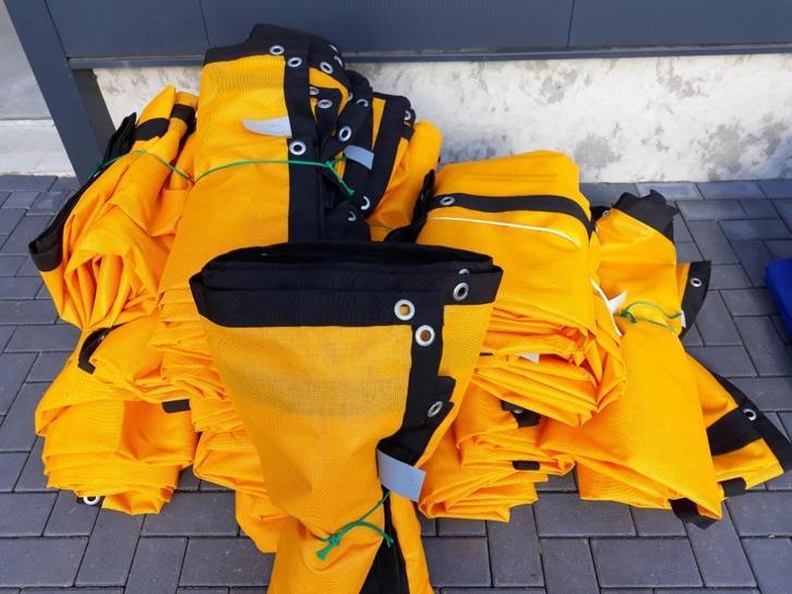 Okergele containerafdekkleden gedipt PVC/Zeilogen 50 cm, Auto diversen, Auto-accessoires, Nieuw, Ophalen