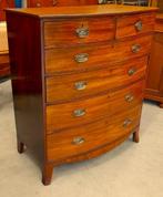 Grote antieke Engelse ladekast. Mahonie., Antiek en Kunst, Antiek | Meubels | Kasten, Ophalen