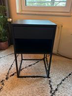 IKEA VIKHAMMER Nachtkastje - Zwart, Ophalen, Gebruikt, Minder dan 45 cm, 55 tot 70 cm
