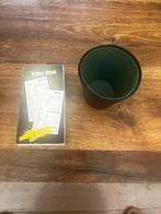 Yatzee boekje en bakje voor dobbelsteen, Een of twee spelers, Ophalen of Verzenden, Nieuw