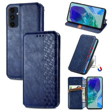 Luxe PU Lederen Wallet Case Set voor Galaxy S25 FE _ Blauw beschikbaar voor biedingen