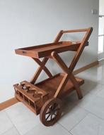 Serveerwagen hout, Tuin en Terras, Ophalen, Hout