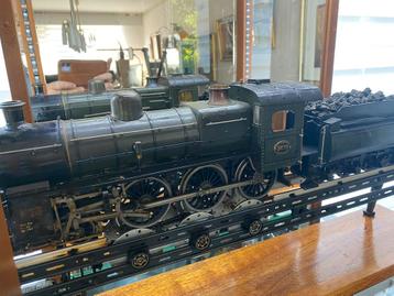 Realsteam stoomlocomotief met tender en wagons beschikbaar voor biedingen