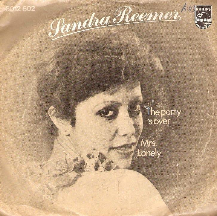 Sandra Reemer - The Party 's Over Songfestival 1976, Cd's en Dvd's, Vinyl Singles, Gebruikt, Pop, Ophalen
