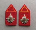 kraagspiegels infanterie - opleiding reserve officier, Embleem of Badge, Nederland, Ophalen of Verzenden, Landmacht