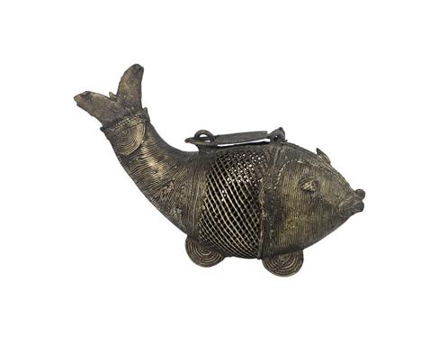 Dhokra - brons legering - wierookbrander - India - 19e eeuw, Antiek en Kunst, Antiek | Koper en Brons, Brons, Ophalen of Verzenden