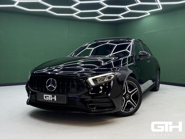 Mercedes A-klasse 250 e AMG Burmester | Camera| Pano | Sfeer, Auto's, Mercedes-Benz, Bedrijf, Te koop, A-Klasse, ABS, Achteruitrijcamera
